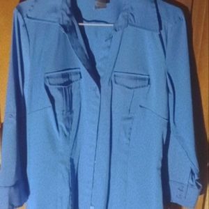 Fred David Long Sleeve Button Up S
